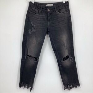 Zara Basic Premium Denim Women’s Crop Jeans Size 4